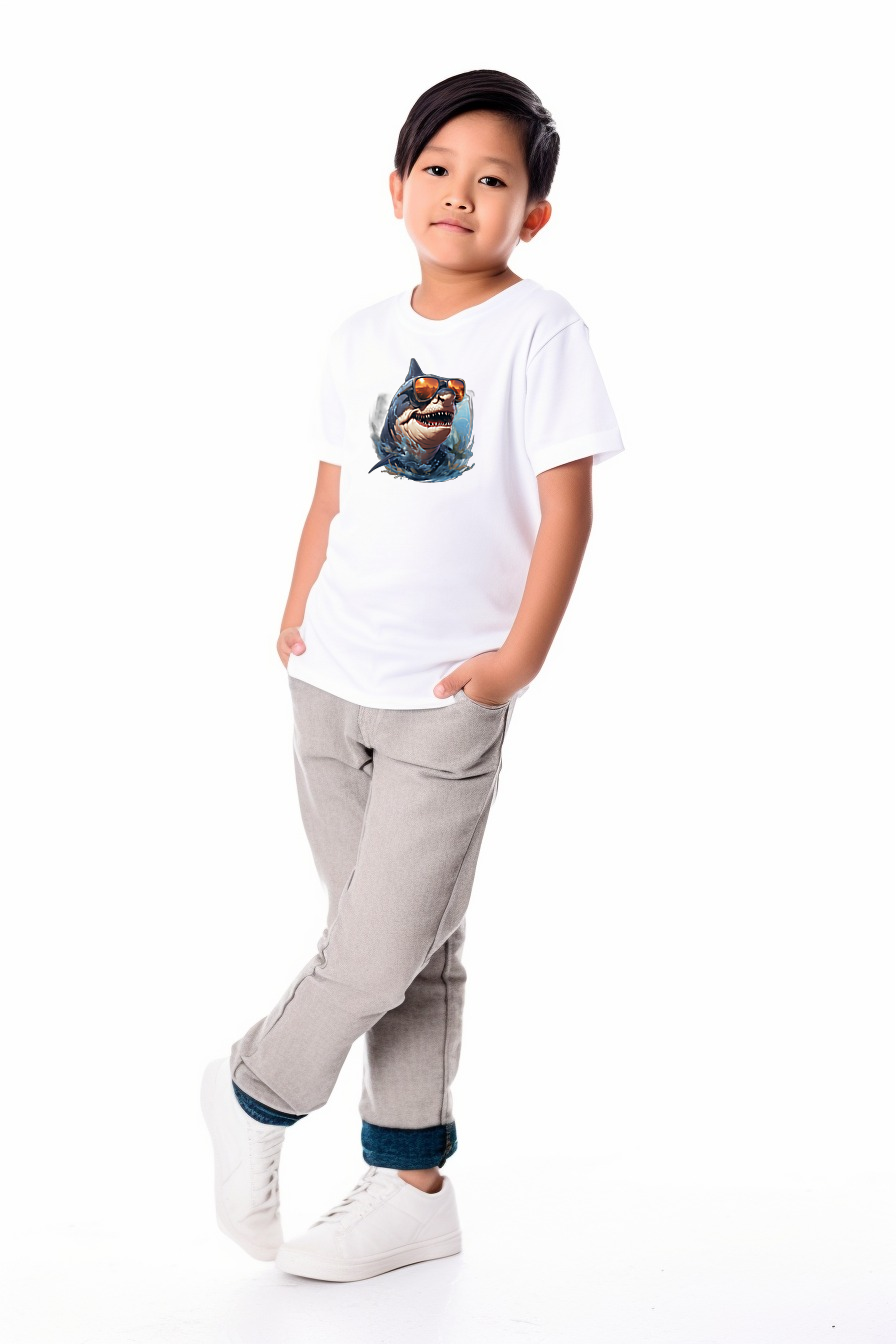 Cool Shark T-Shirt for Boys