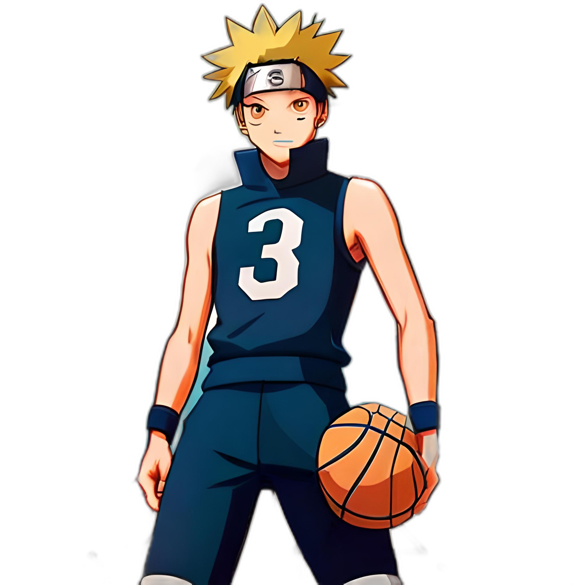 Naruto playing basketball Hoodie