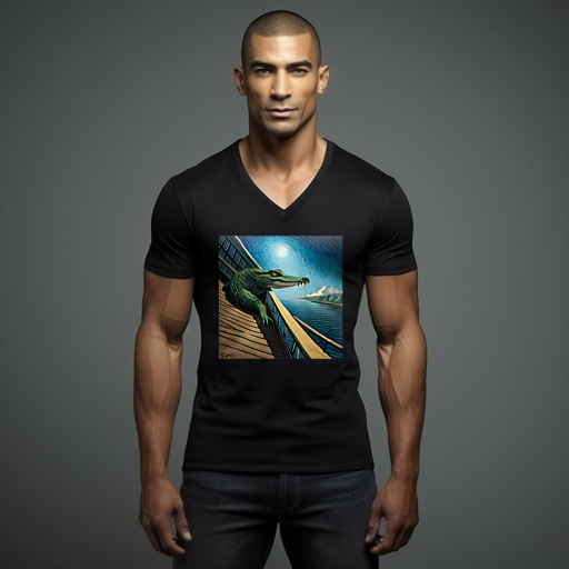 V-Neck T-Shirt: The Perfect Blend of Style and Comfort for Men