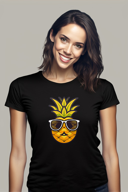 Fit T-Shirt: Pineapple on Shades