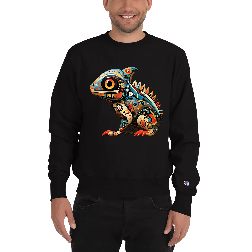 Picasso Lizard Vector Long Sleeve